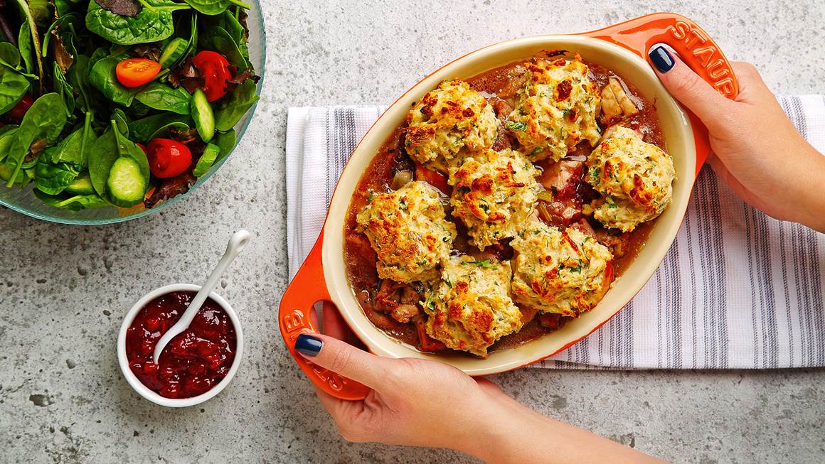 Cranberry turkey cobbler - University of Ottawa Heart Institute Patient Alumni Association : Univers