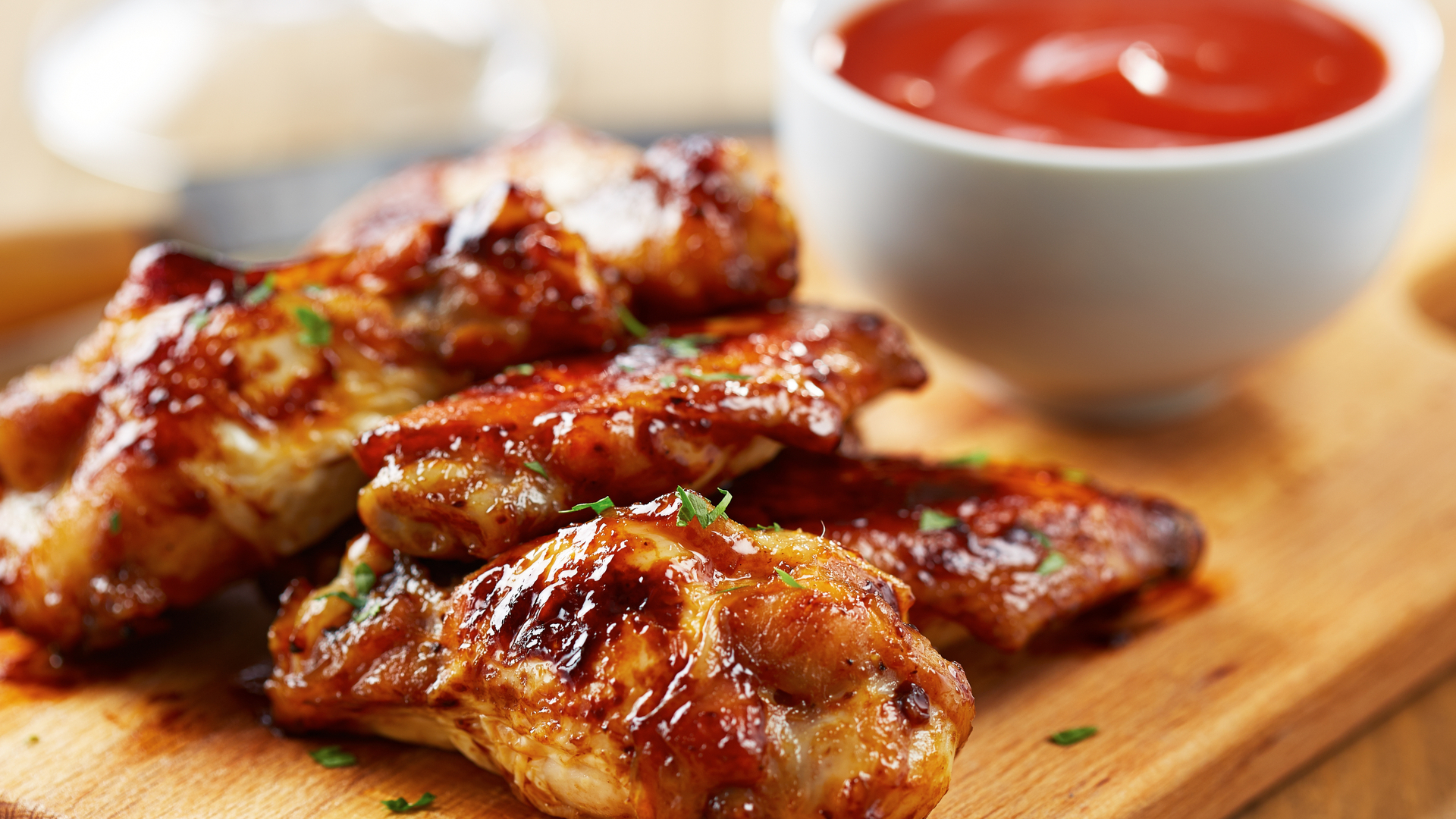 Lip smacking BBQ drumsticks - University of Ottawa Heart Institute Patient Alumni Association : Univ